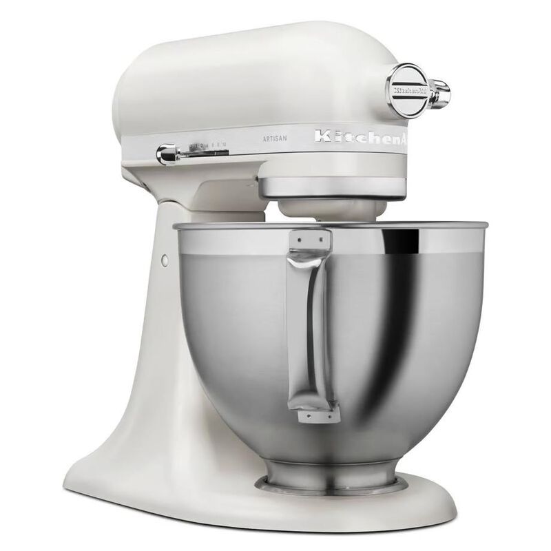 Kitchenaid KSM195 Mixer - Porcelain White image number 1